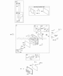 Cylinder Head Gasket Set - Valve Lubrication Valves Diagram and Parts List for 31X707-0777-E2  Briggs and Stratton Engine